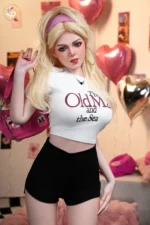 160cm(5ft2) D-Cup Stunning Blonde Beauty Sex Doll-Eliza - Image 2