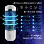 RBJ Cute Princess Telescopic Rotating Masturbator - Image 5