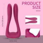 Wearable Couples Vibrator, USB Magnetic Rechargeable - Image 5