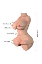 Quinn Big Boobs Silicone Sex Doll Torso - Realistic Male Masturbator with Huge Breasts - Image 25